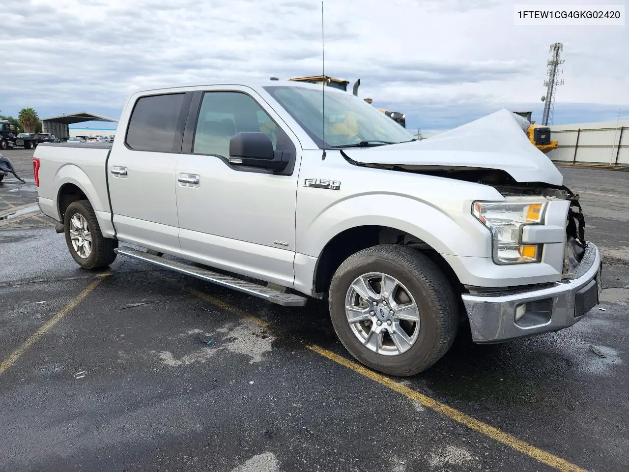 2016 FORD F-150 VIN 1FTEW1CG4GKG02420 — фото 4