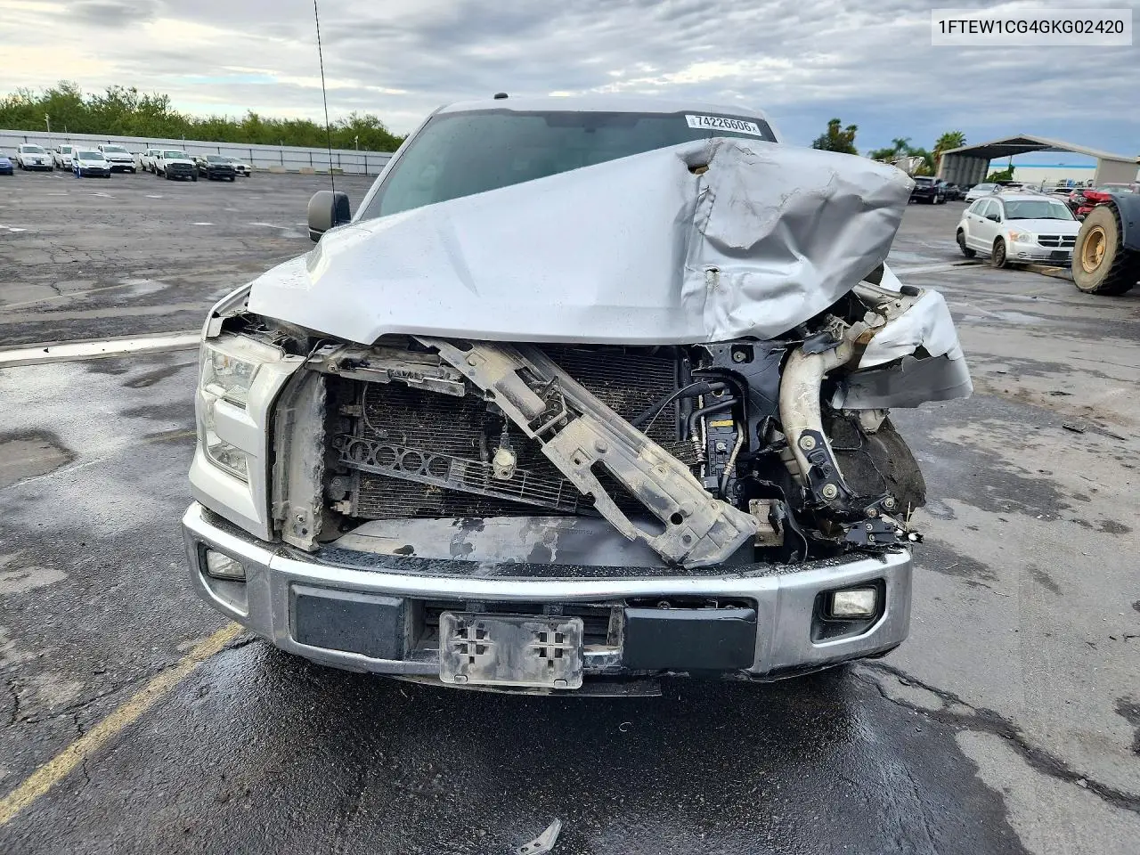 2016 FORD F-150 VIN 1FTEW1CG4GKG02420 — фото 5