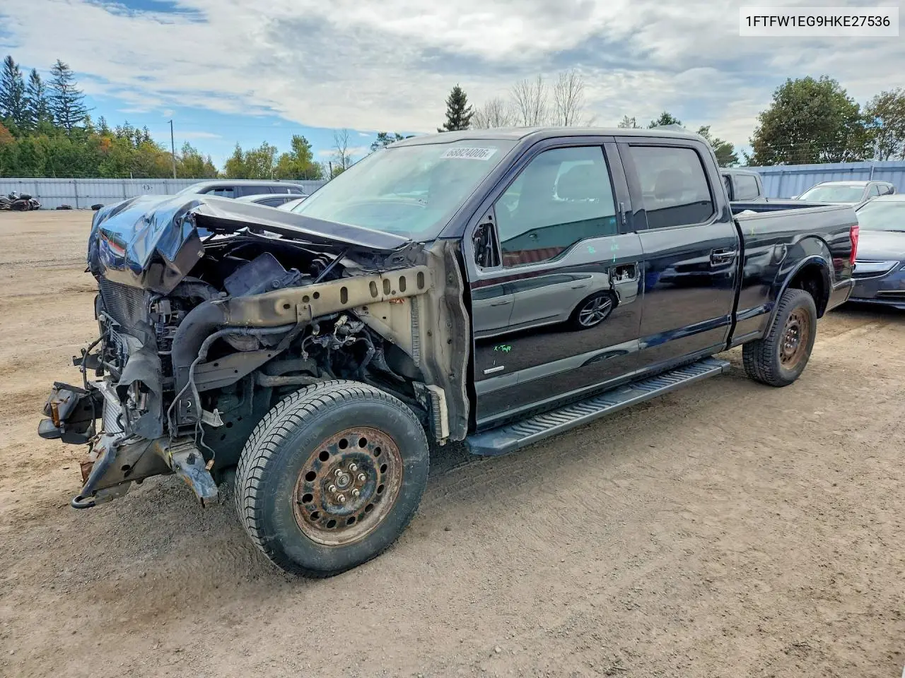 FORD F-150 2017, VIN 1FTFW1EG9HKE27536