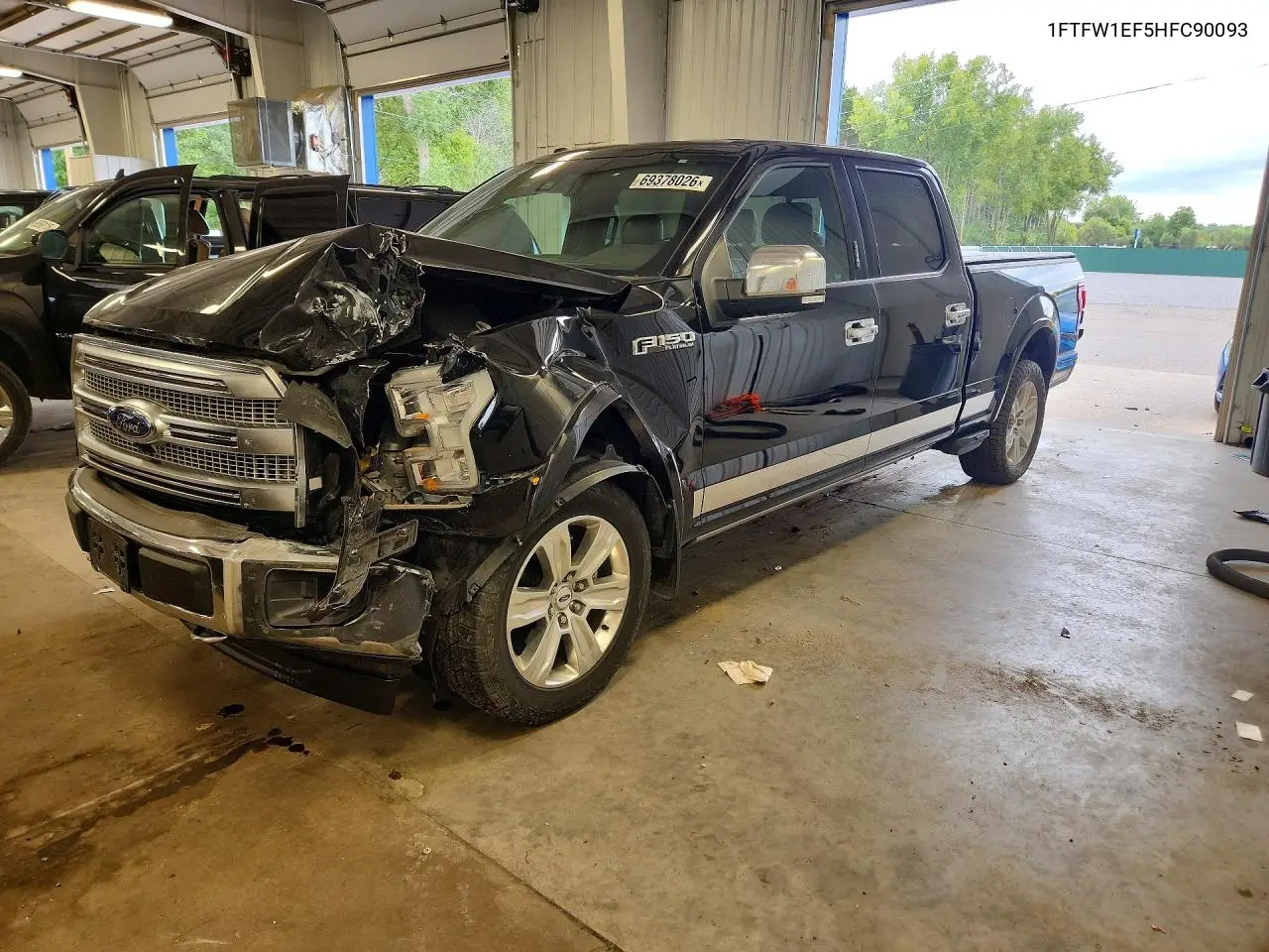 FORD F-150 2017, VIN 1FTFW1EF5HFC90093