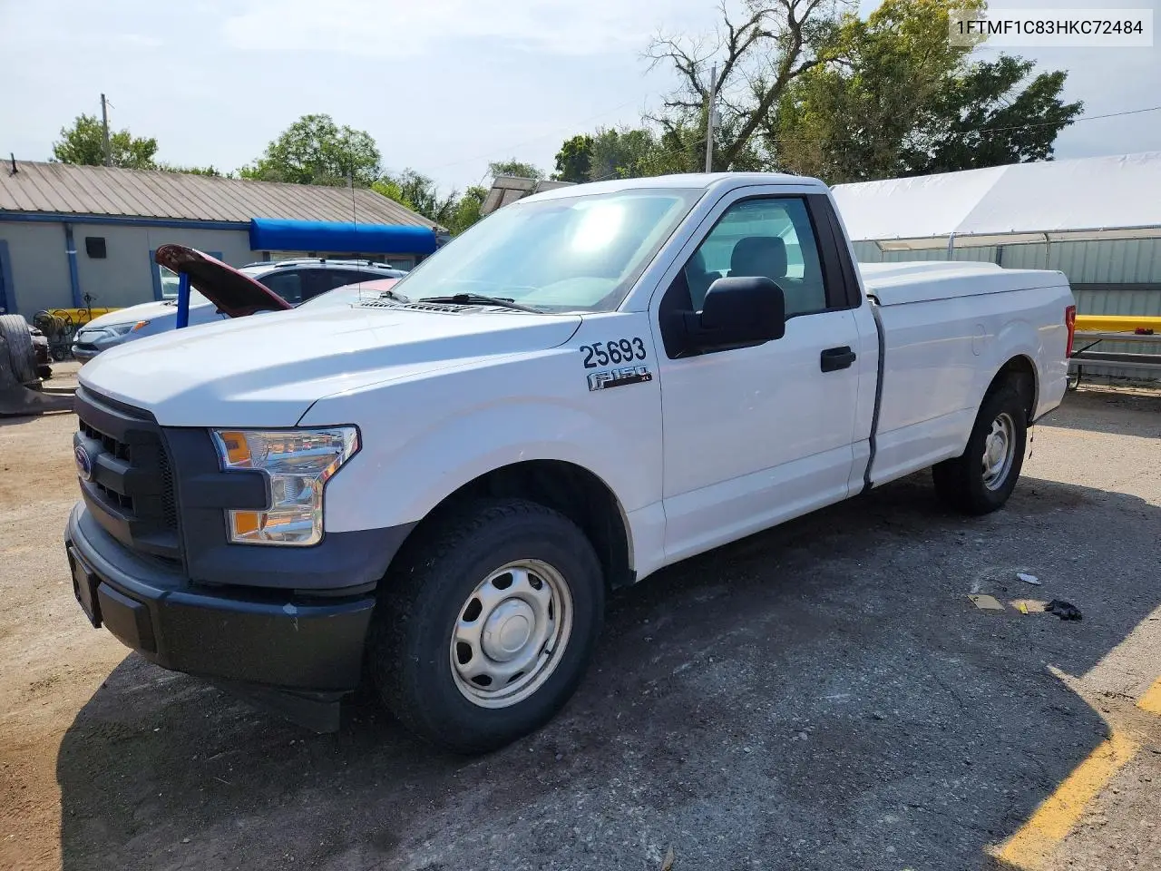 FORD F-150 2017, VIN 1FTMF1C83HKC72484