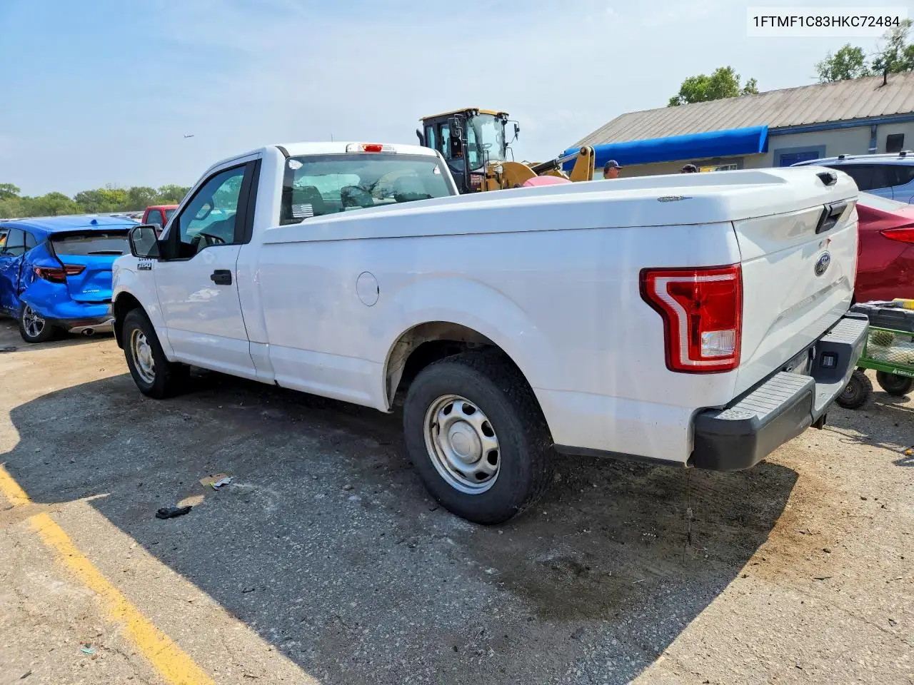 2017 FORD F-150 VIN 1FTMF1C83HKC72484 — фото 2