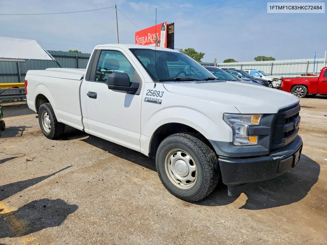 2017 FORD F-150 VIN 1FTMF1C83HKC72484 — фото 4