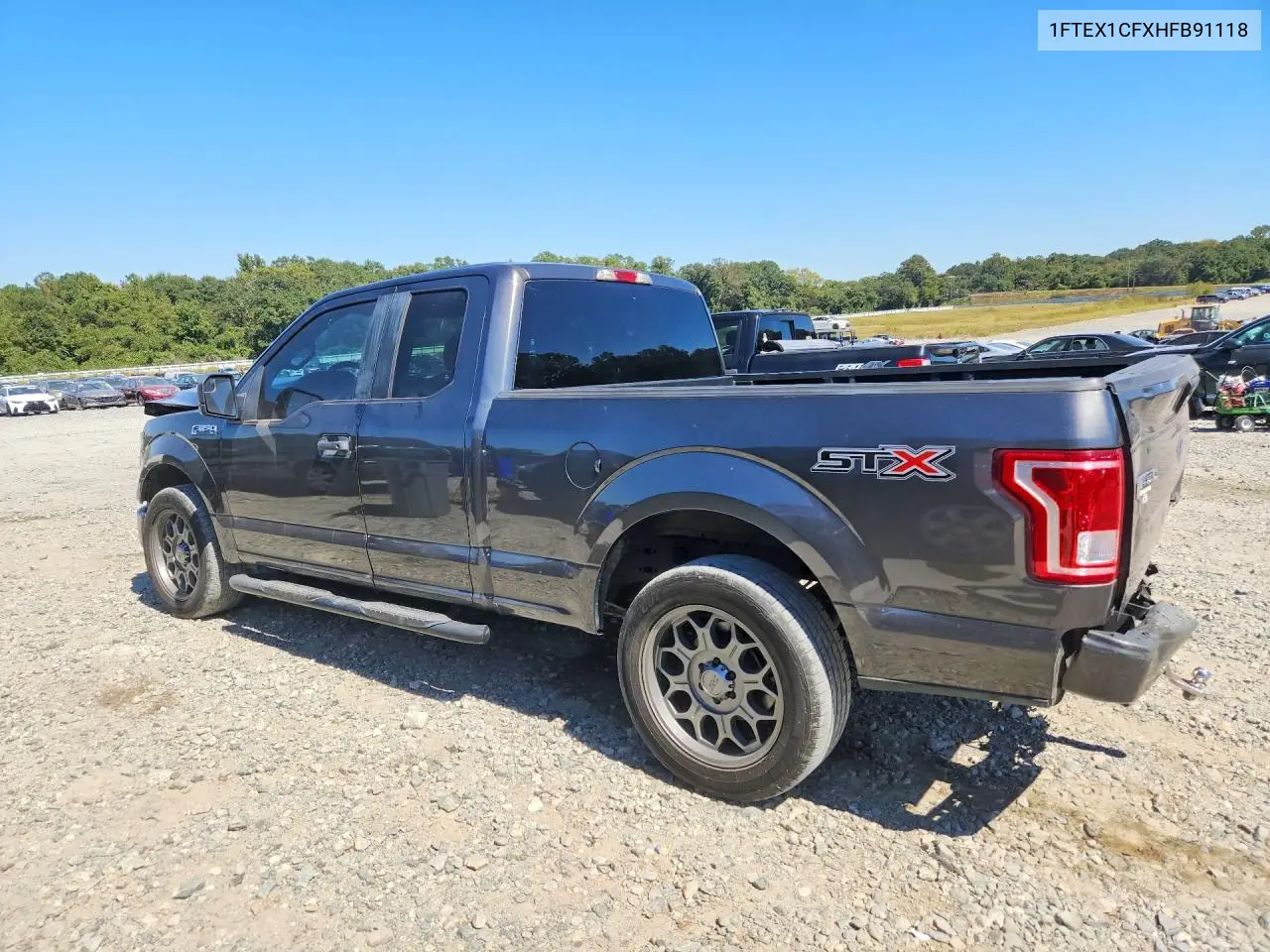 2017 FORD F-150 VIN 1FTEX1CFXHFB91118 — фото 2