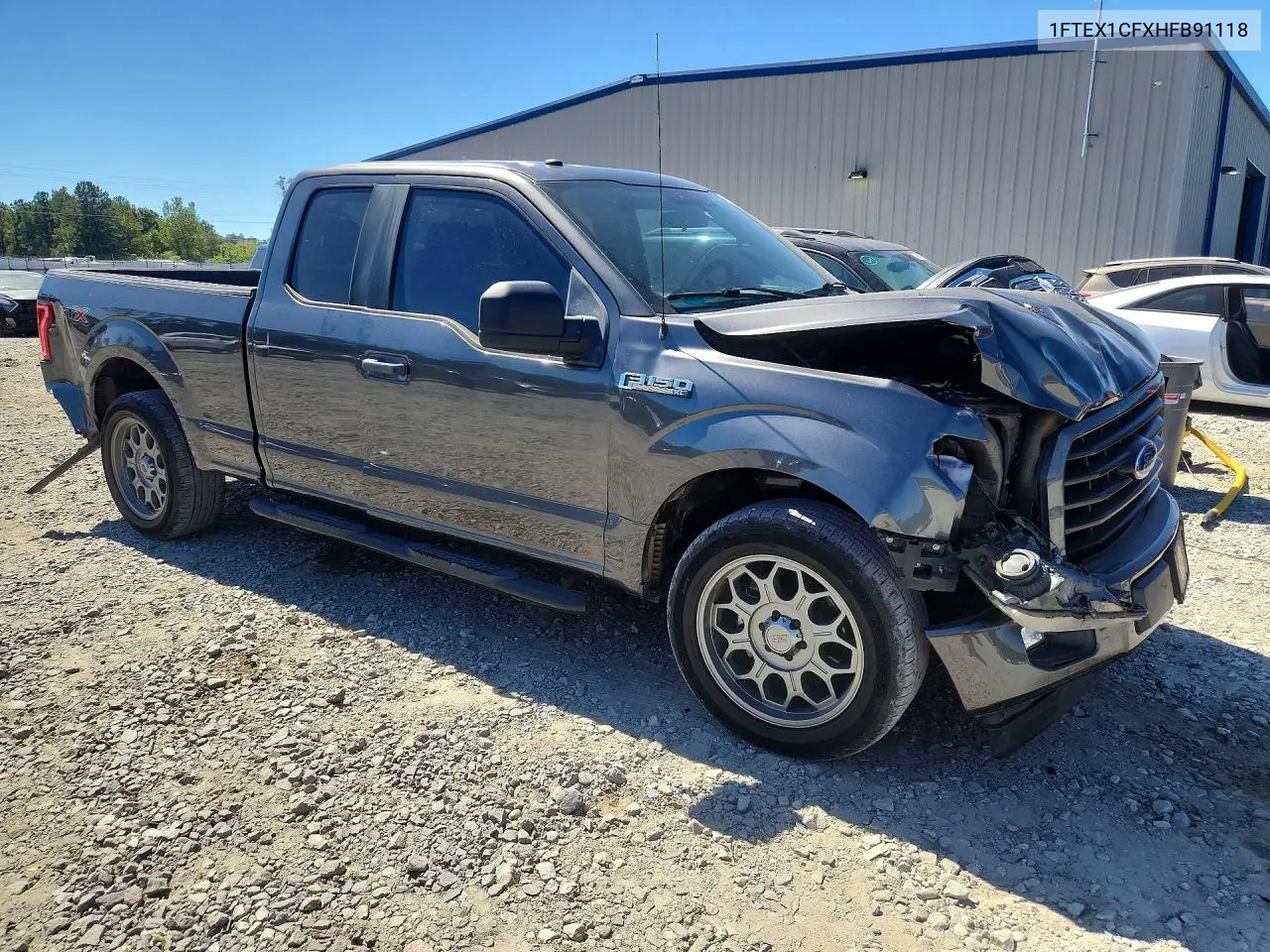 2017 FORD F-150 VIN 1FTEX1CFXHFB91118 — фото 4