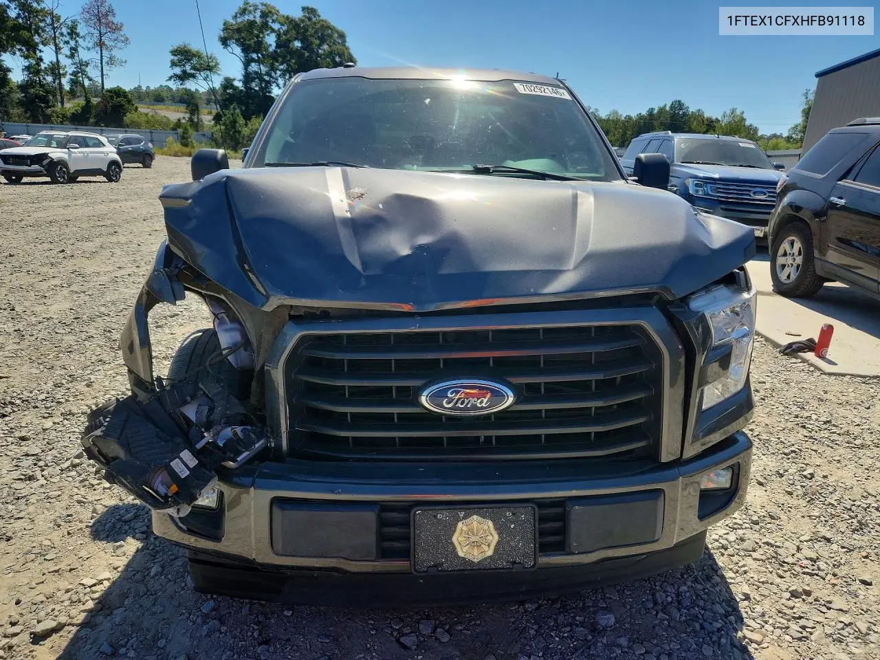 2017 FORD F-150 VIN 1FTEX1CFXHFB91118 — фото 5