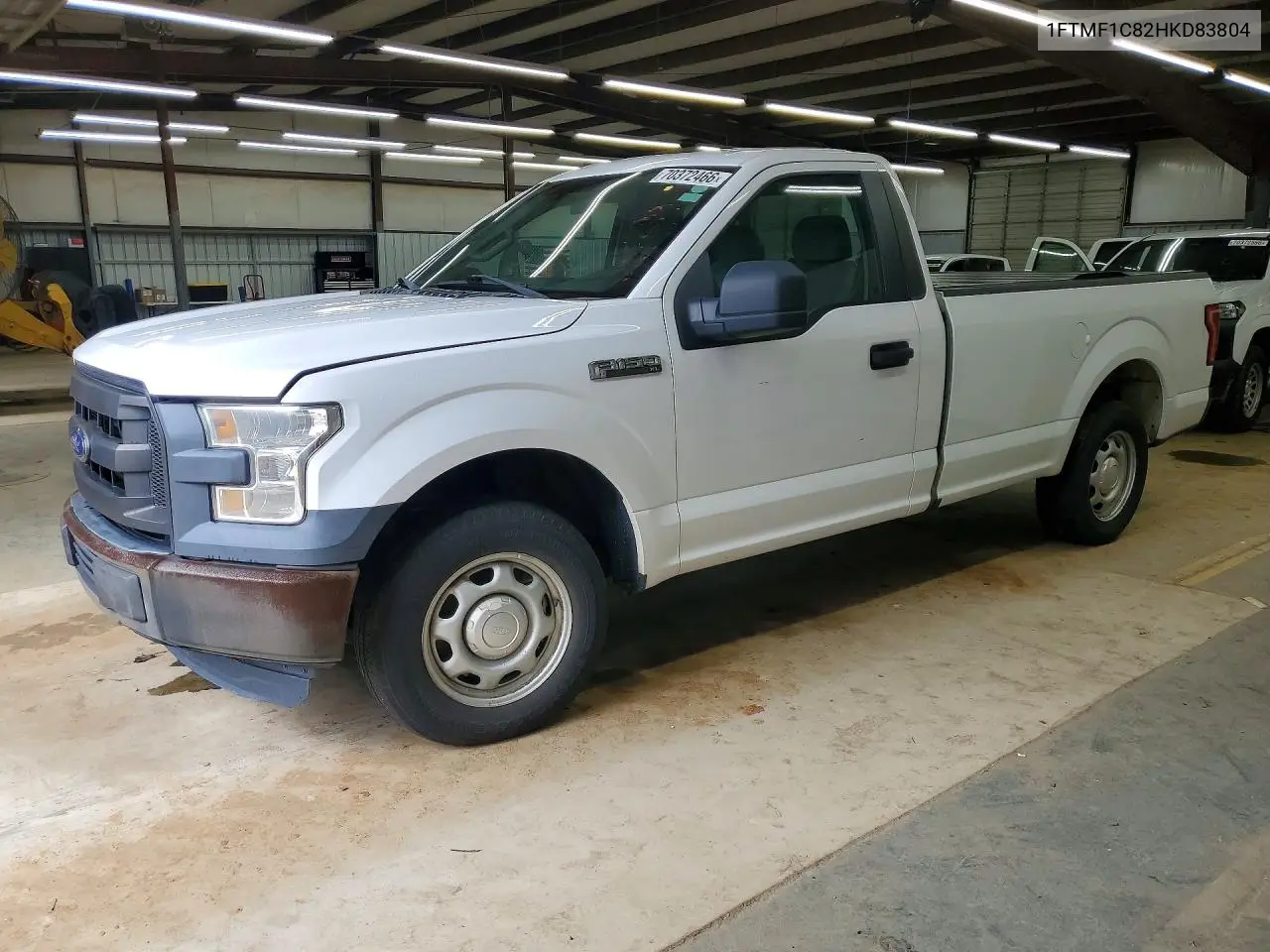 FORD F-150 2017, VIN 1FTMF1C82HKD83804