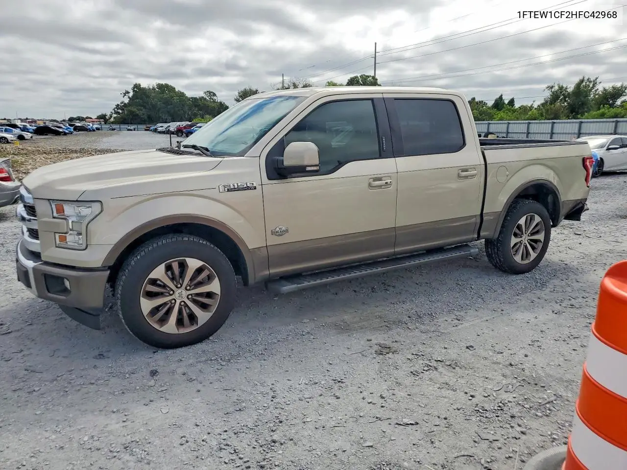 FORD F-150 2017, VIN 1FTEW1CF2HFC42968