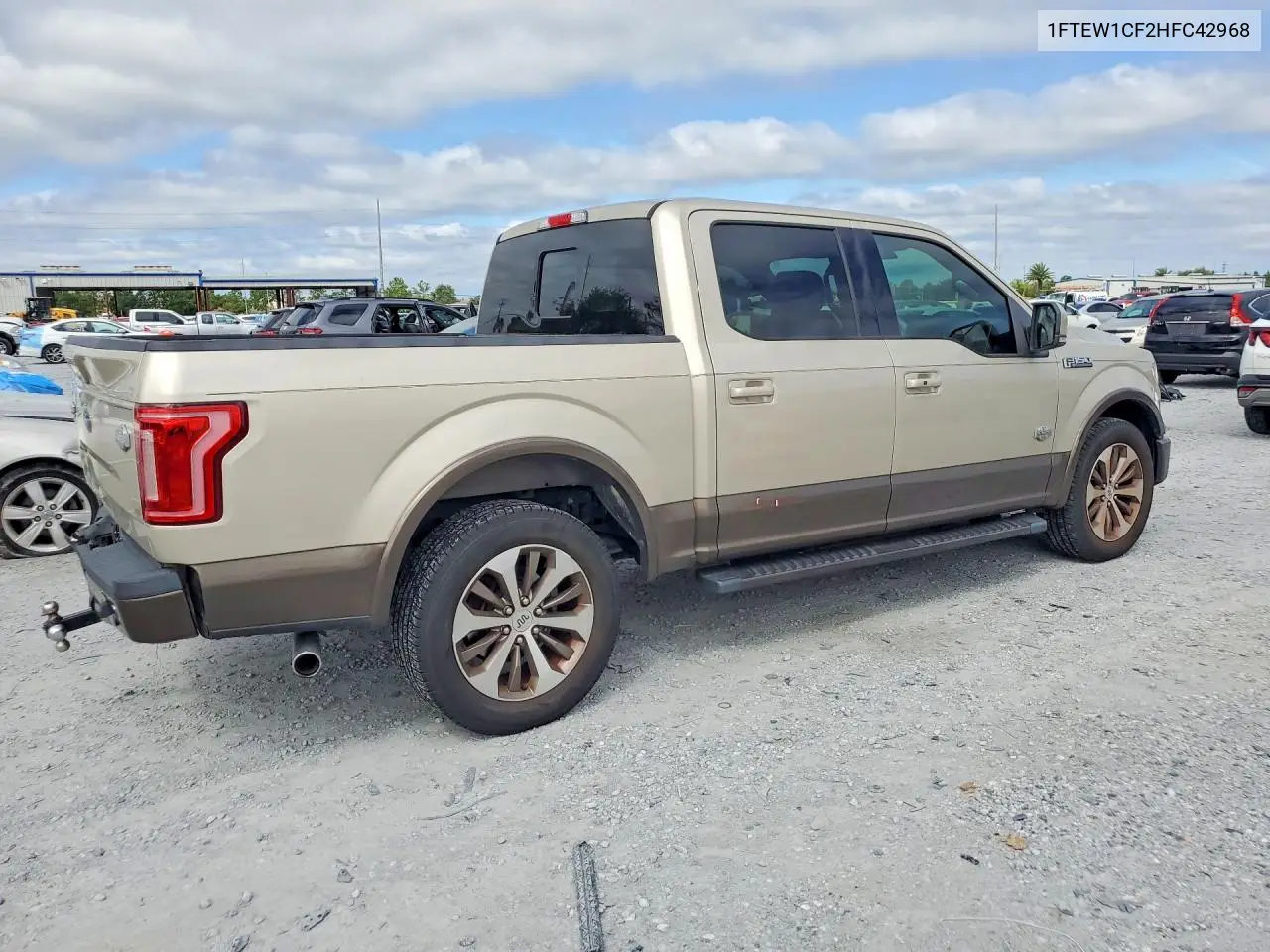 2017 FORD F-150 VIN 1FTEW1CF2HFC42968 — фото 3