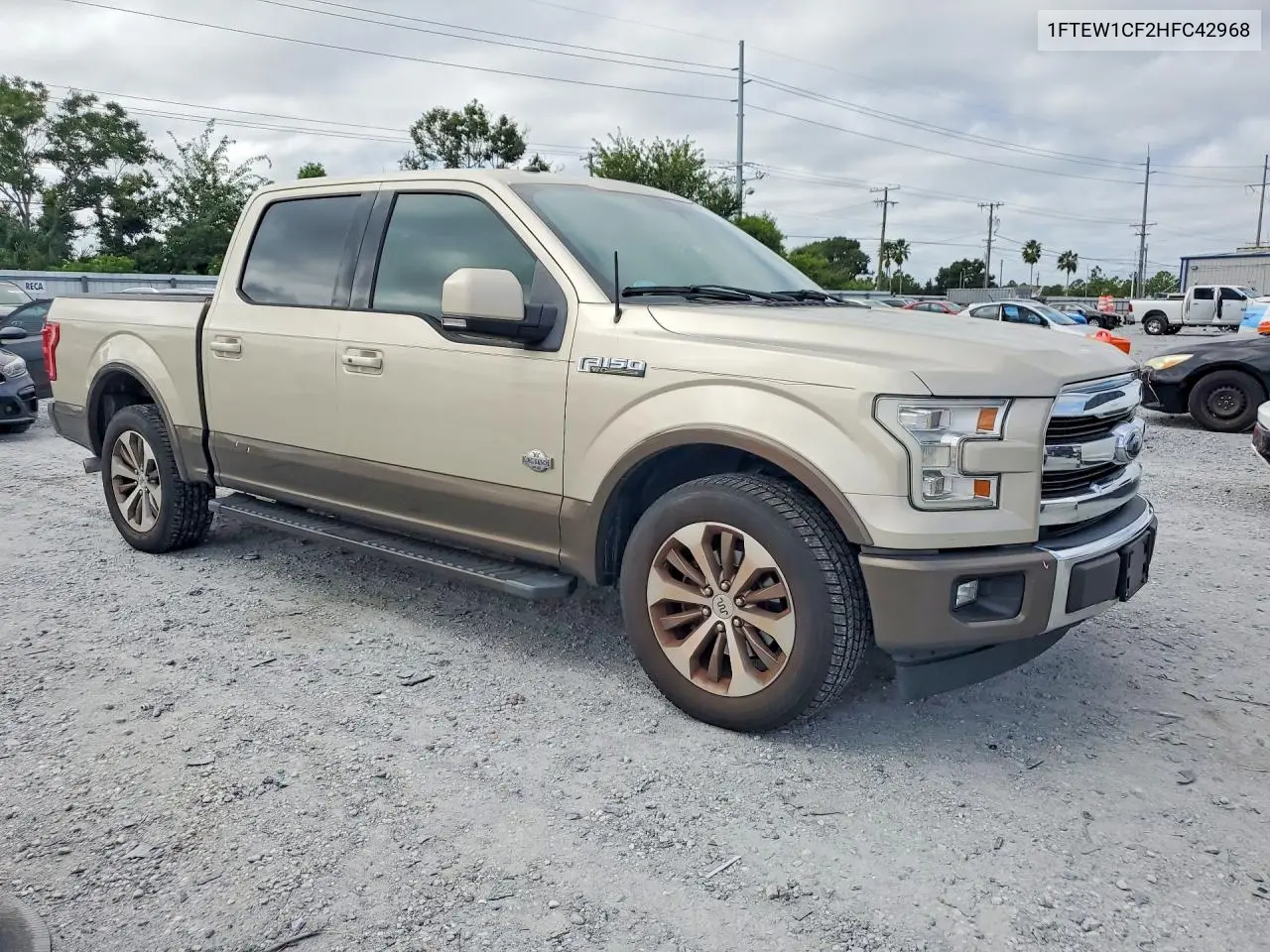 2017 FORD F-150 VIN 1FTEW1CF2HFC42968 — фото 4