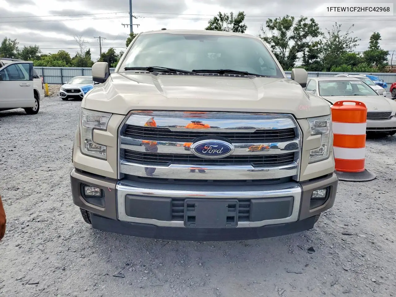 2017 FORD F-150 VIN 1FTEW1CF2HFC42968 — фото 5