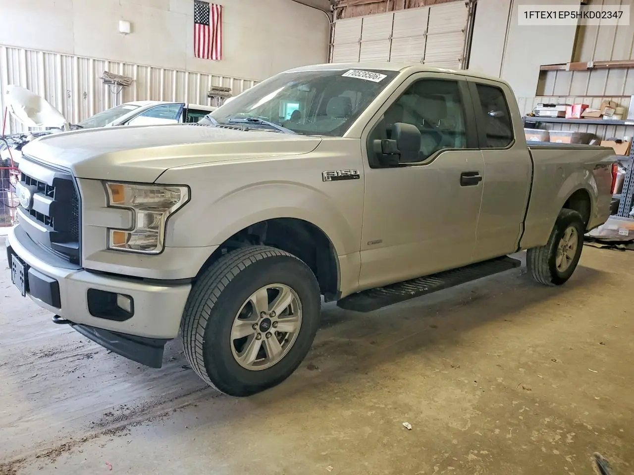 FORD F-150 2017, VIN 1FTEX1EP5HKD02347