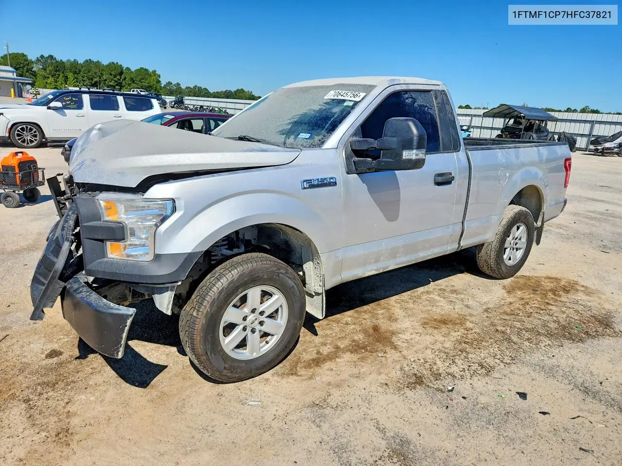 FORD F-150 2017, VIN 1FTMF1CP7HFC37821