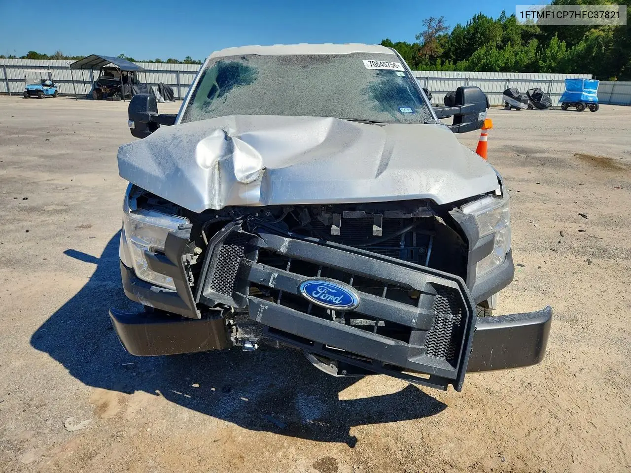 2017 FORD F-150 VIN 1FTMF1CP7HFC37821 — фото 5