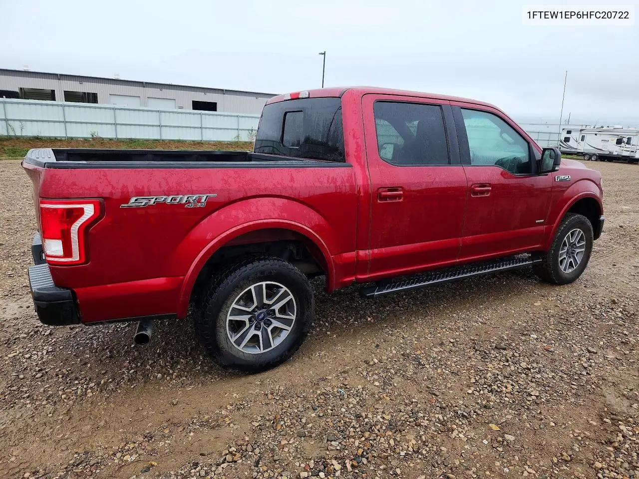 2017 FORD F-150 VIN 1FTEW1EP6HFC20722 — фото 3
