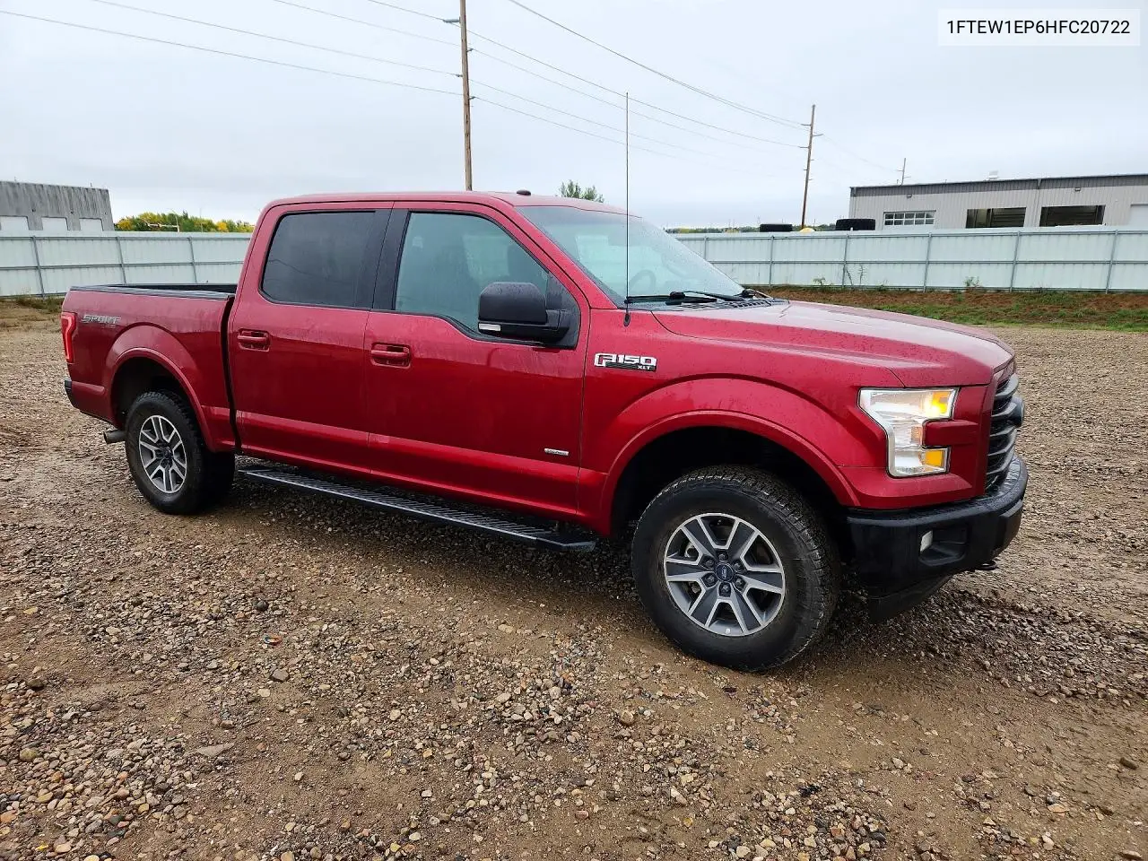 2017 FORD F-150 VIN 1FTEW1EP6HFC20722 — фото 4