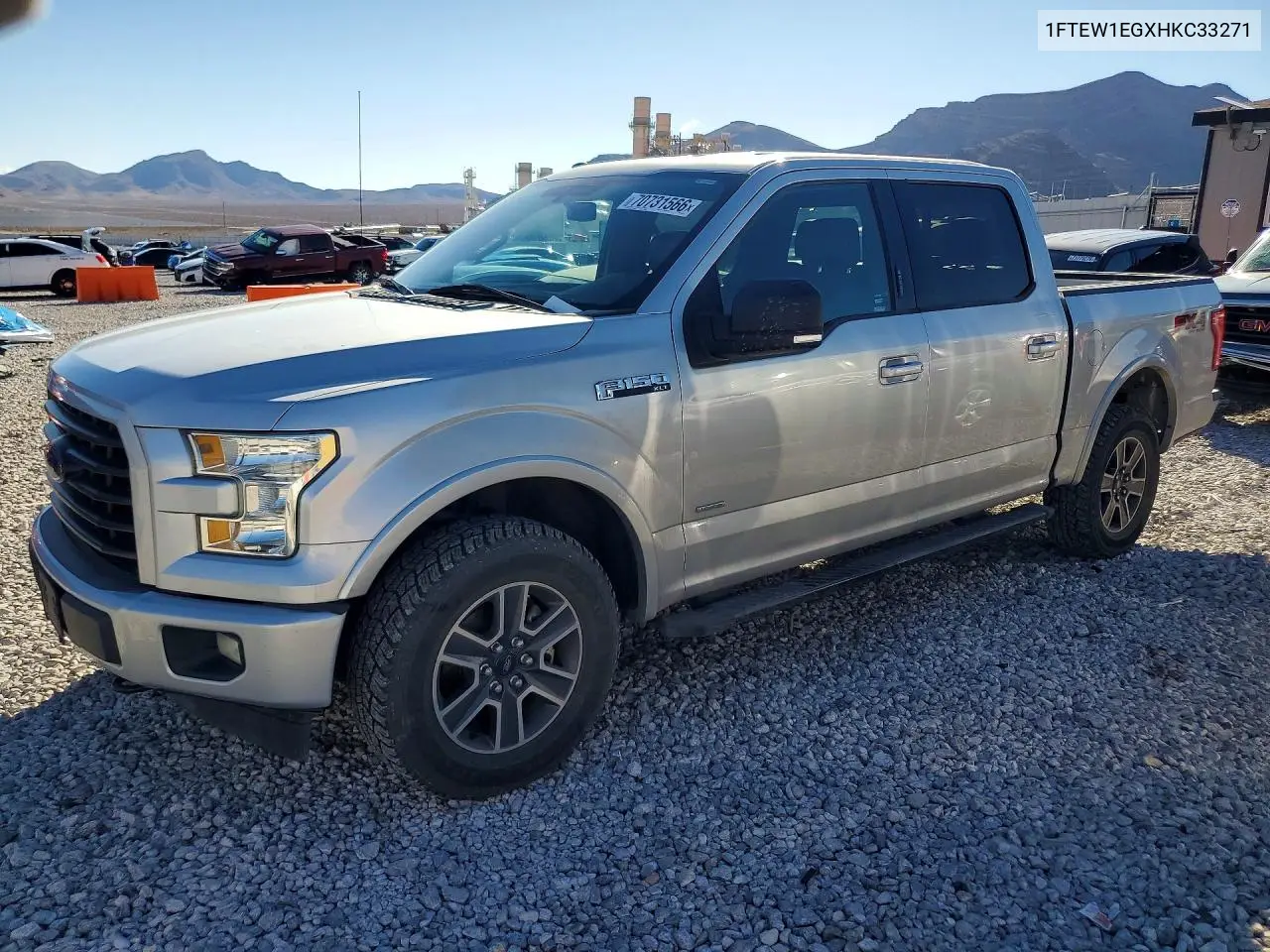 FORD F-150 2017, VIN 1FTEW1EGXHKC33271