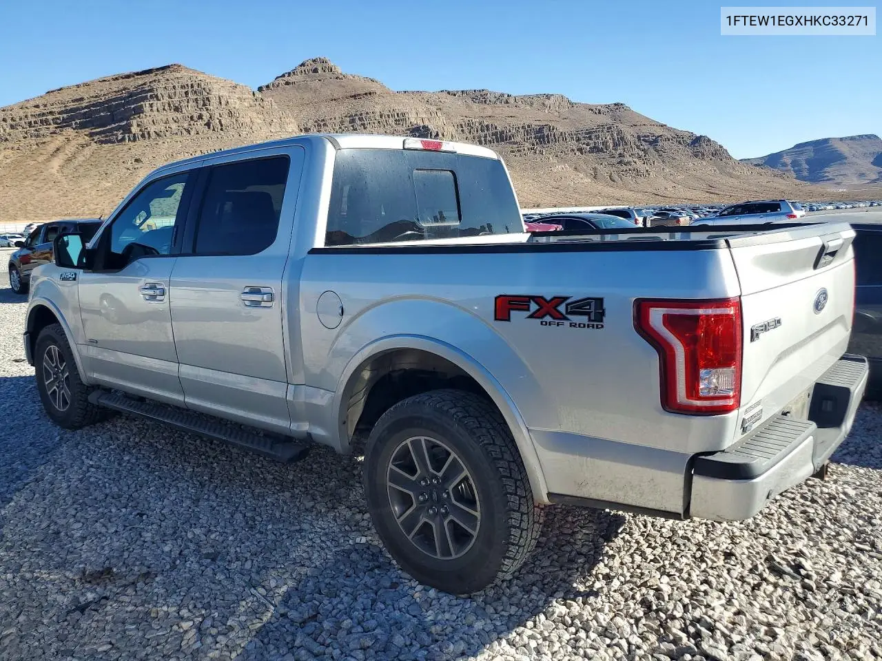2017 FORD F-150 VIN 1FTEW1EGXHKC33271 — фото 2