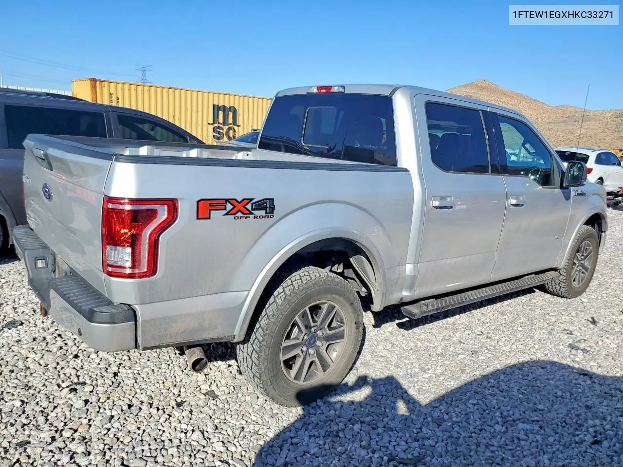 2017 FORD F-150 VIN 1FTEW1EGXHKC33271 — фото 3