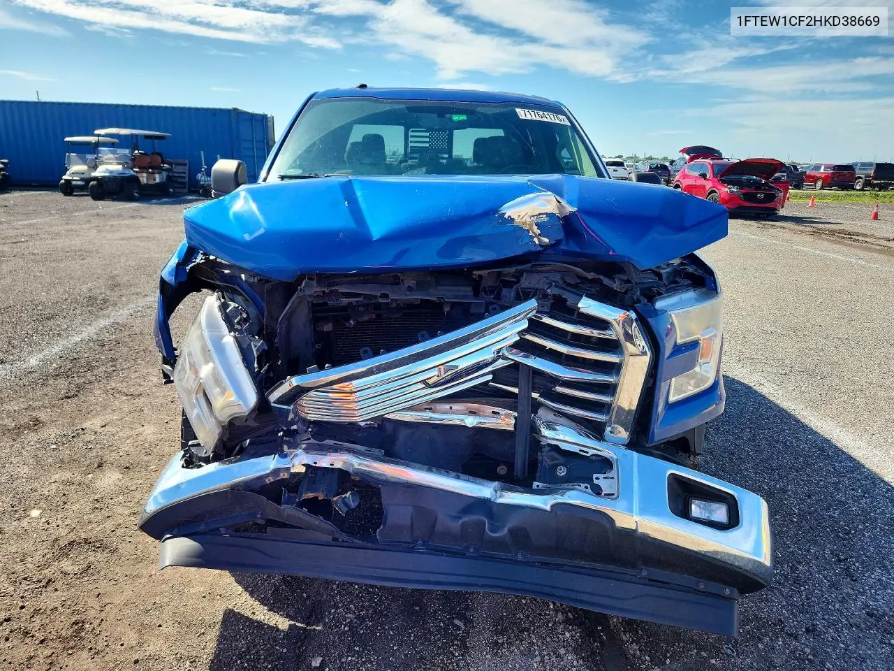 2017 FORD F-150 VIN 1FTEW1CF2HKD38669 — фото 5