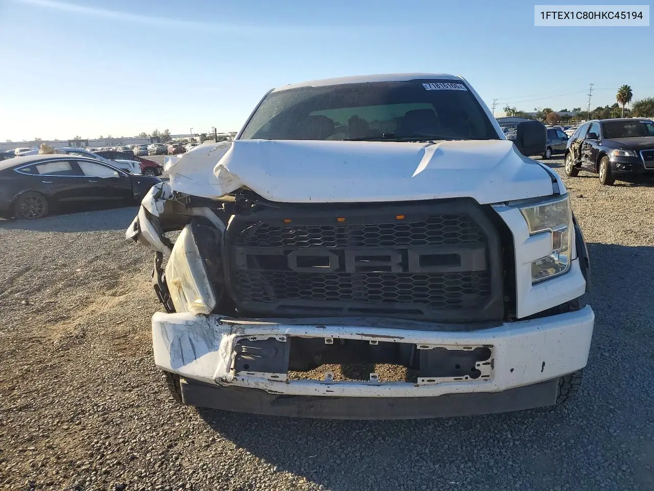 2017 FORD F-150 VIN 1FTEX1C80HKC45194 — фото 5