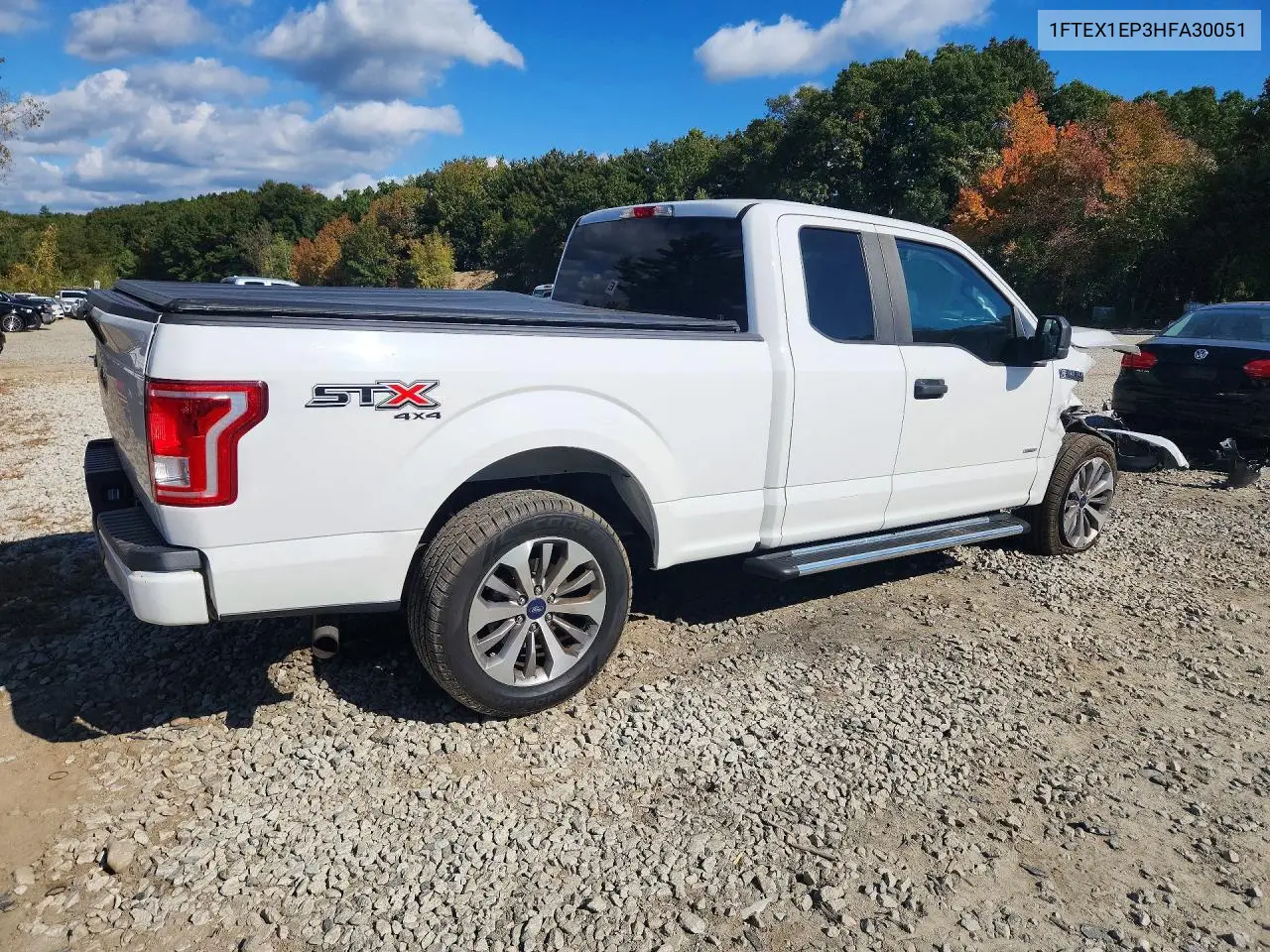 2017 FORD F-150 VIN 1FTEX1EP3HFA30051 — фото 3