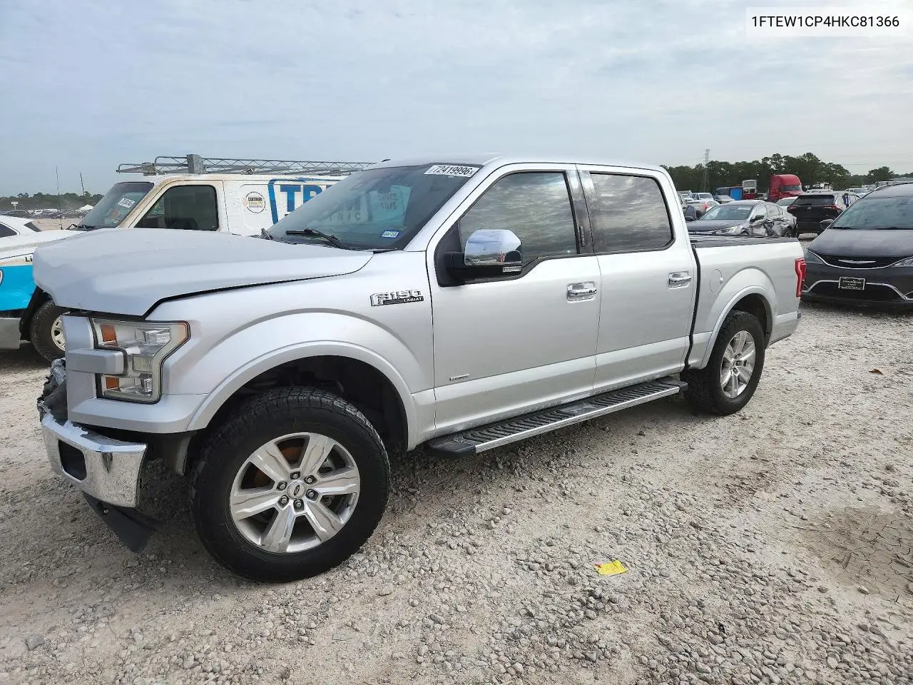 FORD F-150 2017, VIN 1FTEW1CP4HKC81366