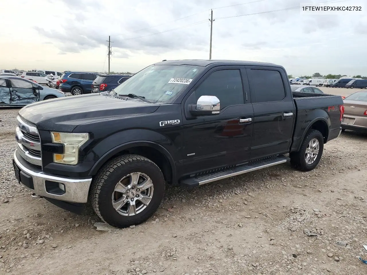 FORD F-150 2017, VIN 1FTEW1EPXHKC42732