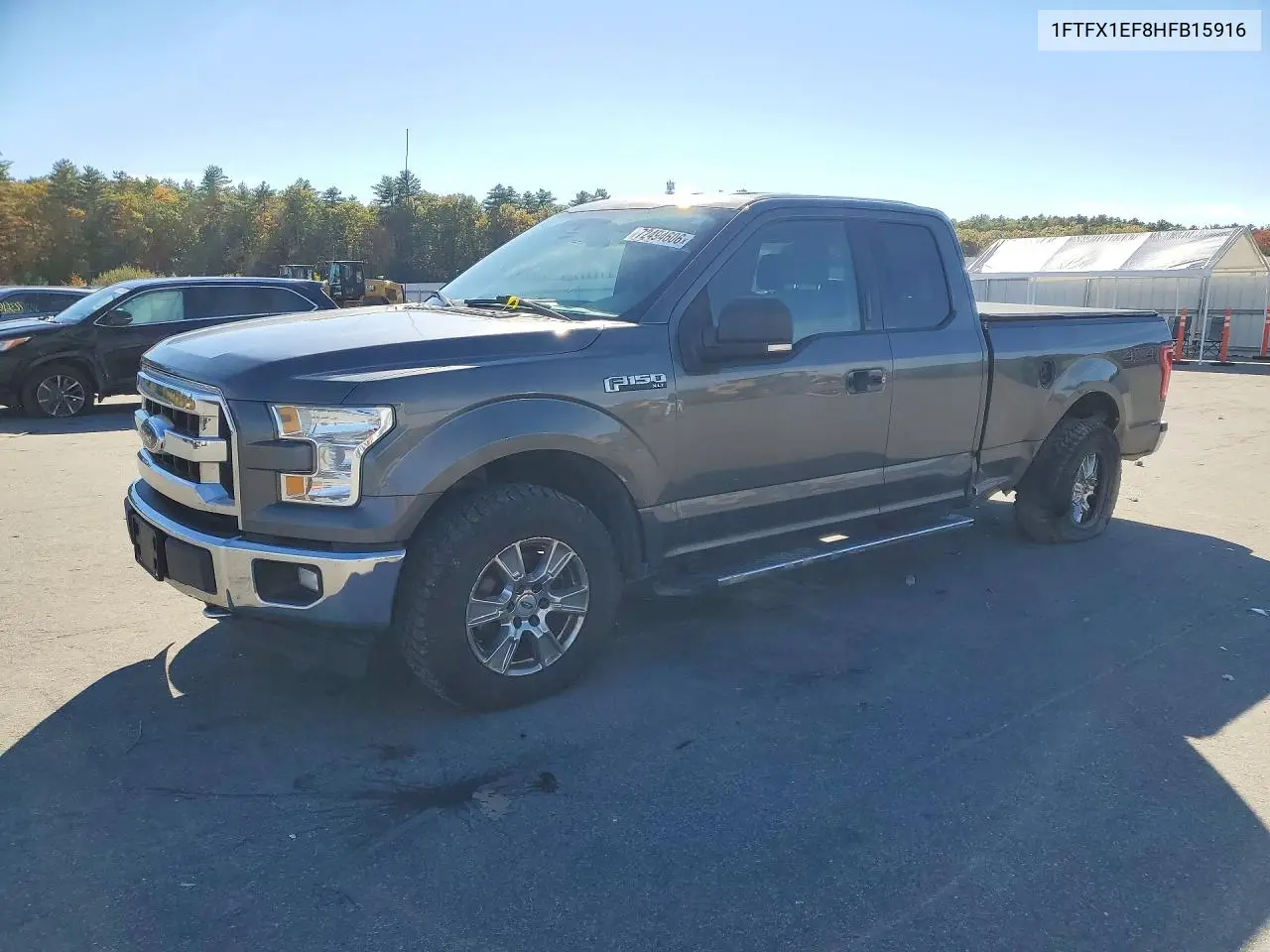 FORD F-150 2017, VIN 1FTFX1EF8HFB15916