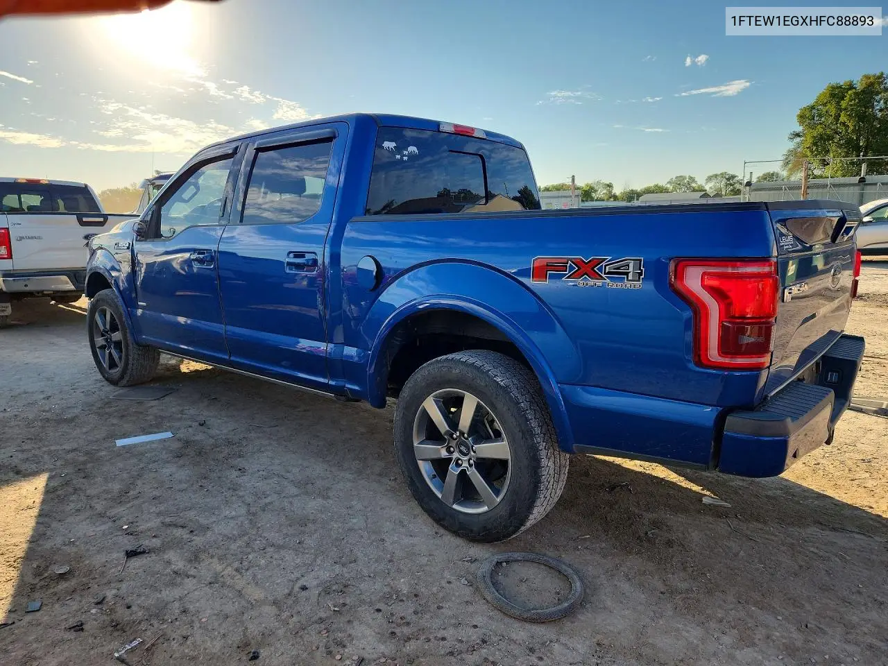 2017 FORD F-150 VIN 1FTEW1EGXHFC88893 — фото 2