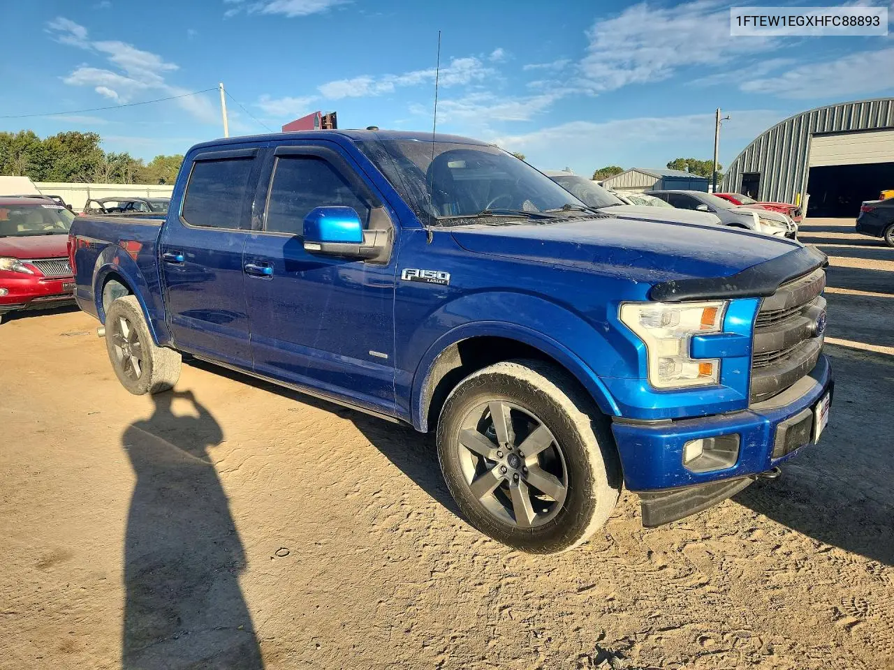 2017 FORD F-150 VIN 1FTEW1EGXHFC88893 — фото 4