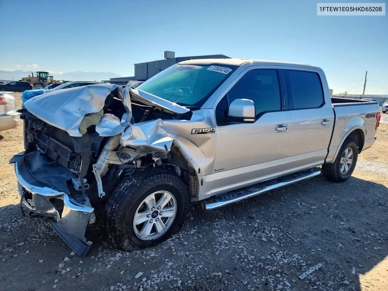 FORD F-150 2017, VIN 1FTEW1EG5HKD65208