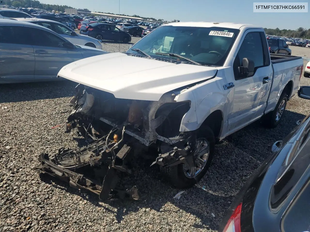 FORD F-150 2017, VIN 1FTMF1C87HKC66591