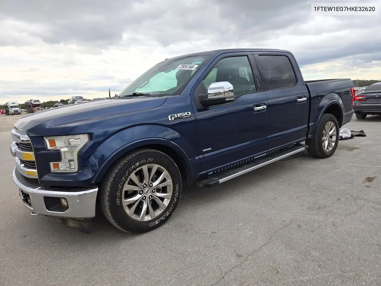 FORD F-150 2017, VIN 1FTEW1EG7HKE32620
