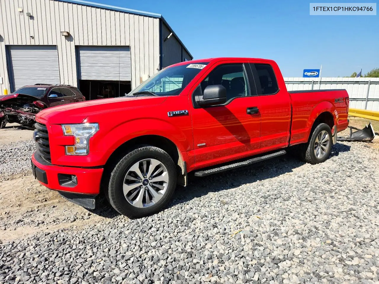 FORD F-150 2017, VIN 1FTEX1CP1HKC94766