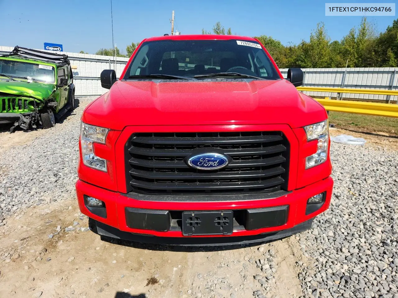 2017 FORD F-150 VIN 1FTEX1CP1HKC94766 — фото 5