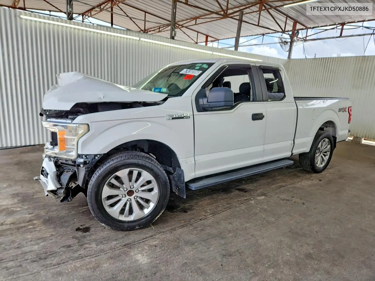 2018 FORD F-150 VIN 1FTEX1CPXJKD50886 — фото 3