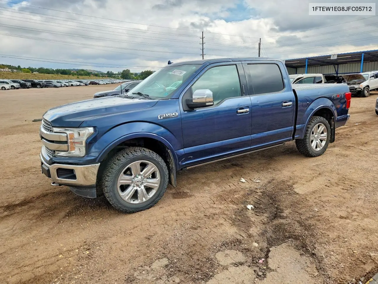 FORD F-150 2018, VIN 1FTEW1EG8JFC05712