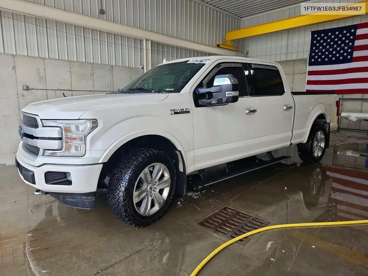 FORD F-150 2018, VIN 1FTFW1EG3JFB34987