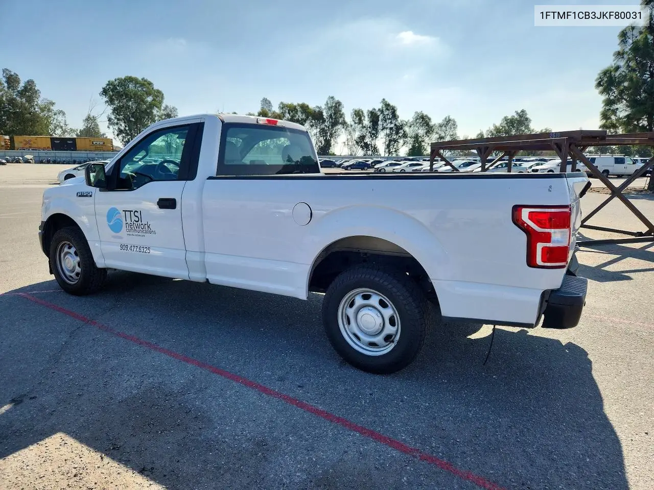 2018 FORD F-150 VIN 1FTMF1CB3JKF80031 — фото 2