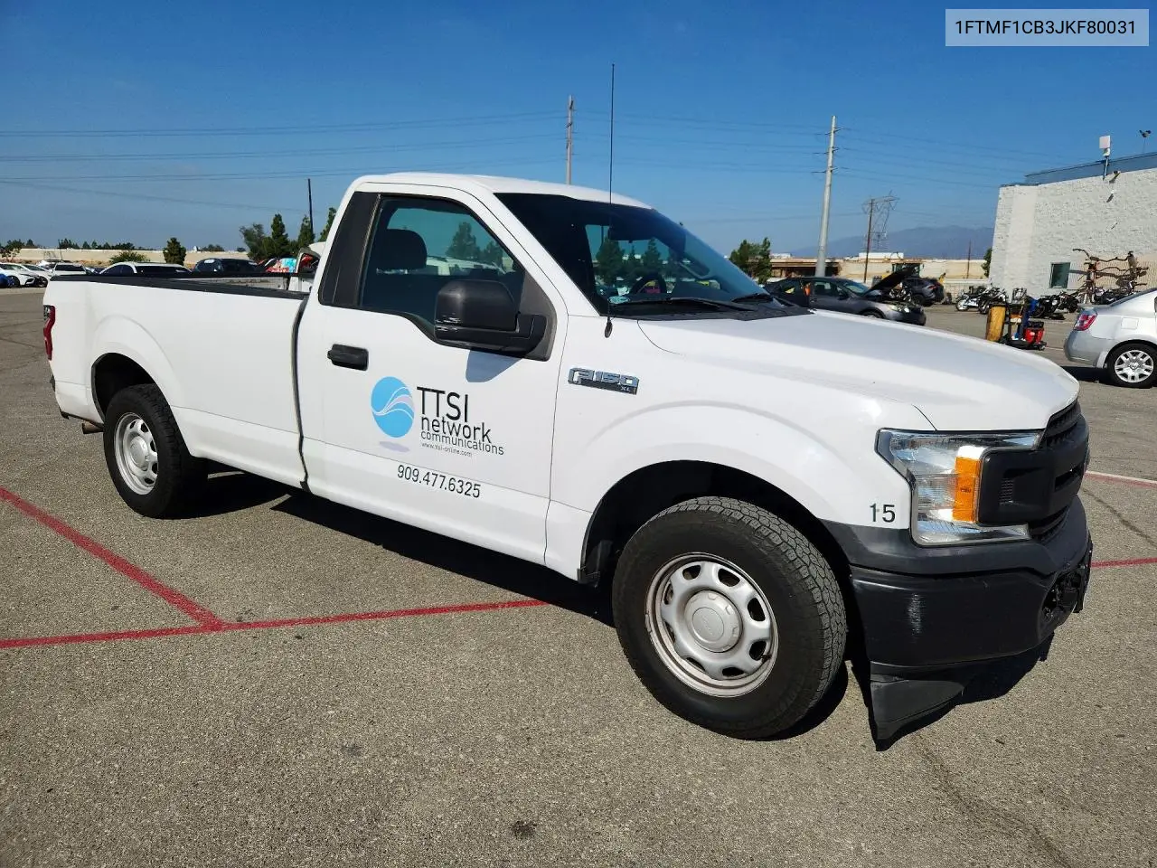 2018 FORD F-150 VIN 1FTMF1CB3JKF80031 — фото 4