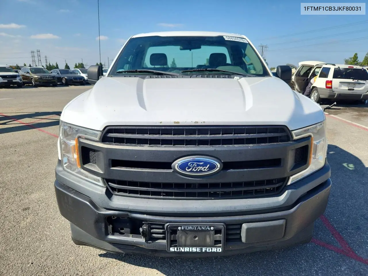 2018 FORD F-150 VIN 1FTMF1CB3JKF80031 — фото 5