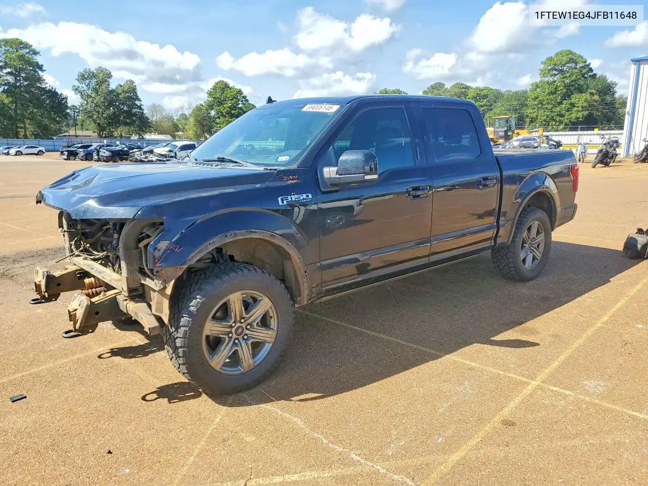 FORD F-150 2018, VIN 1FTEW1EG4JFB11648