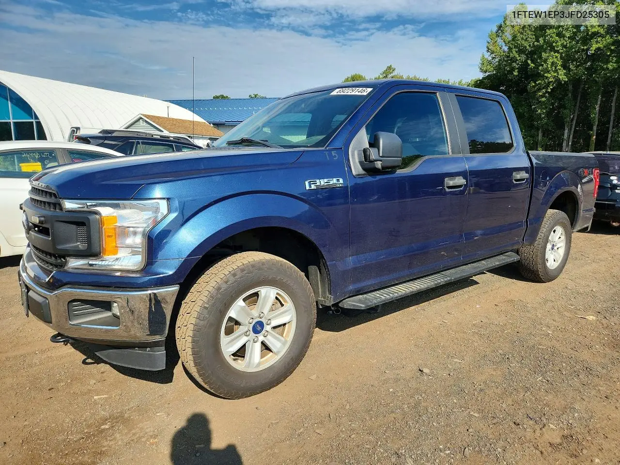 FORD F-150 2018, VIN 1FTEW1EP3JFD25305