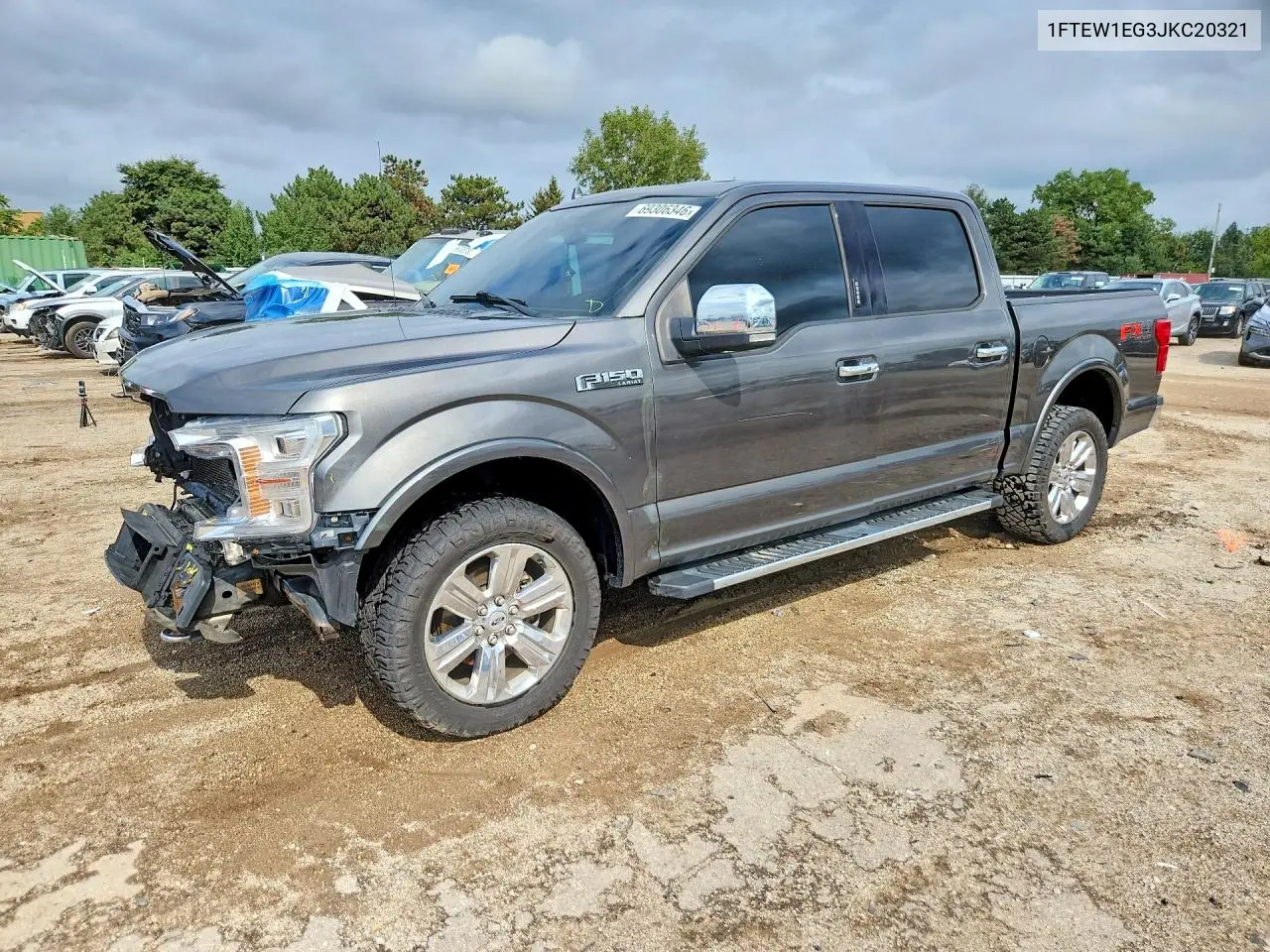 FORD F-150 2018, VIN 1FTEW1EG3JKC20321