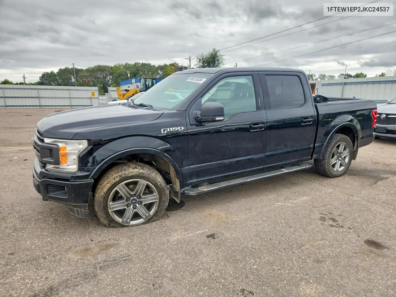 FORD F-150 2018, VIN 1FTEW1EP2JKC24537