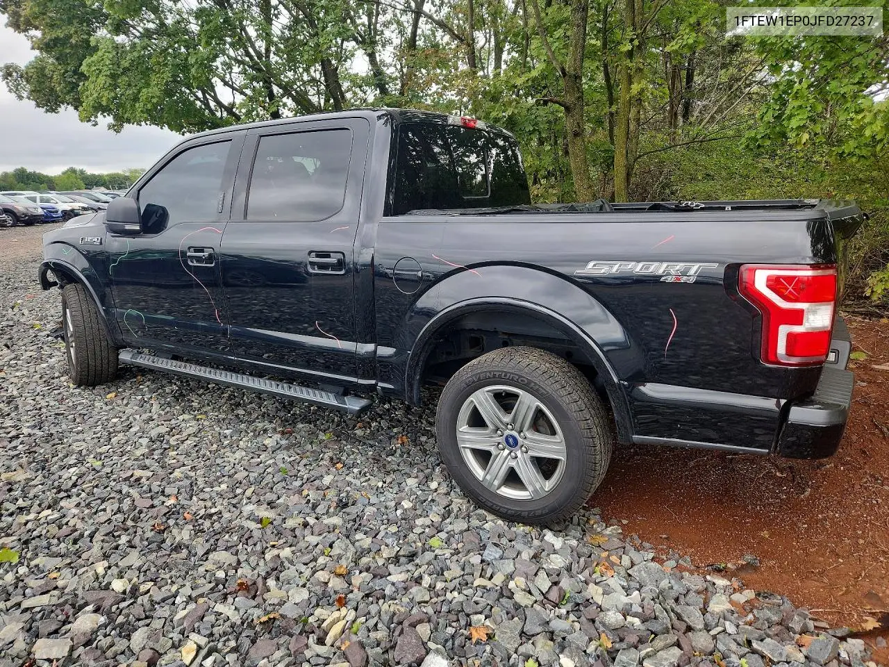 2018 FORD F-150 VIN 1FTEW1EP0JFD27237 — фото 2