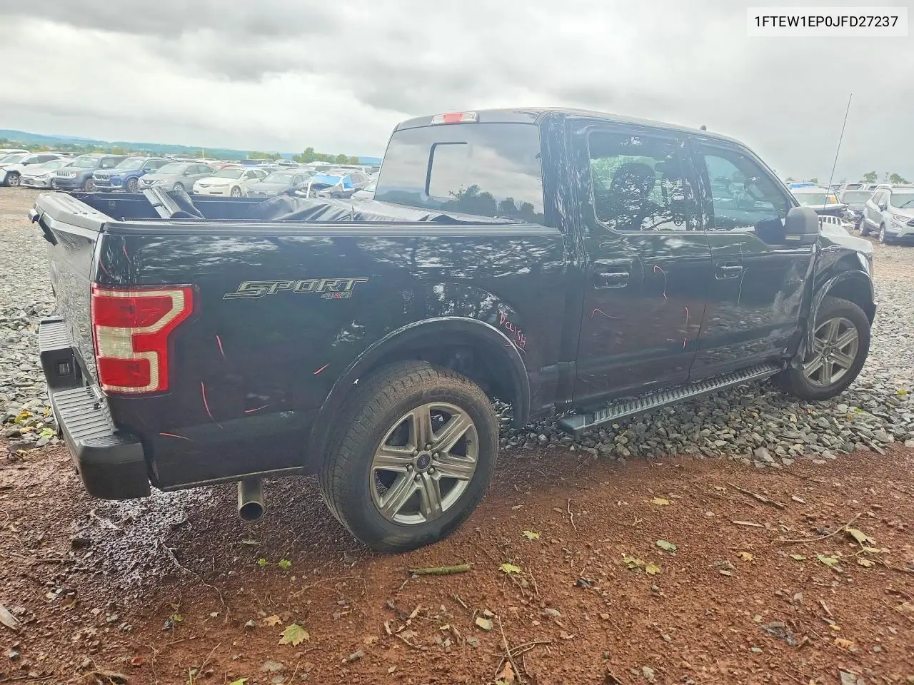 2018 FORD F-150 VIN 1FTEW1EP0JFD27237 — фото 3