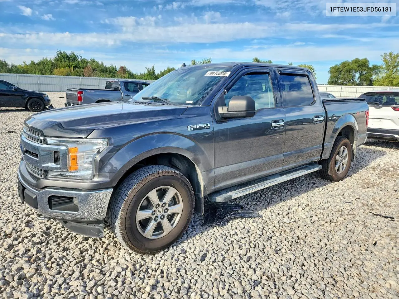 2018 FORD F-150 VIN 1FTEW1E53JFD56181 — фото 2