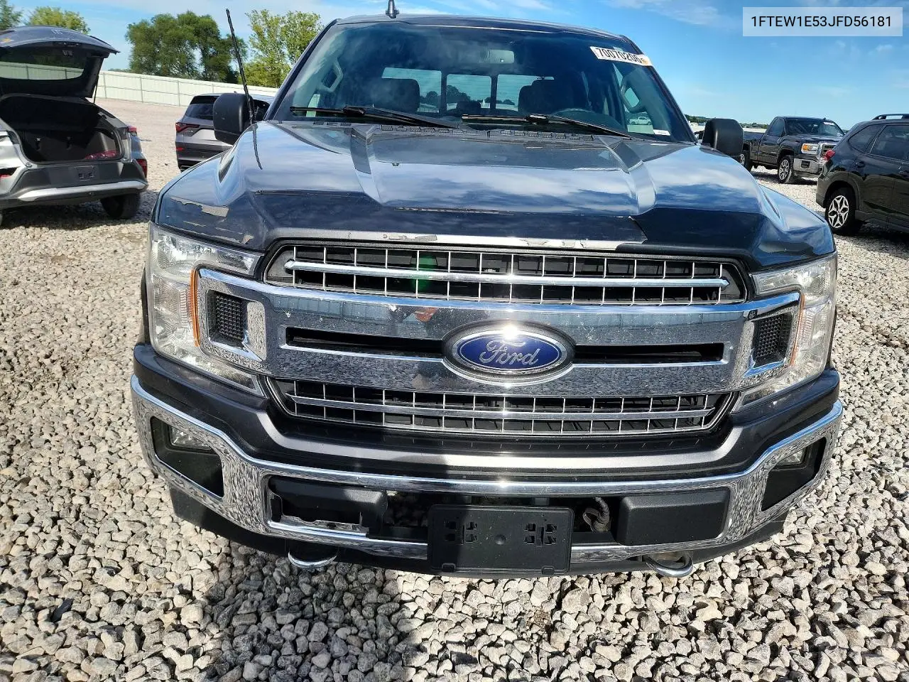 FORD F-150 2018, VIN 1FTEW1E53JFD56181